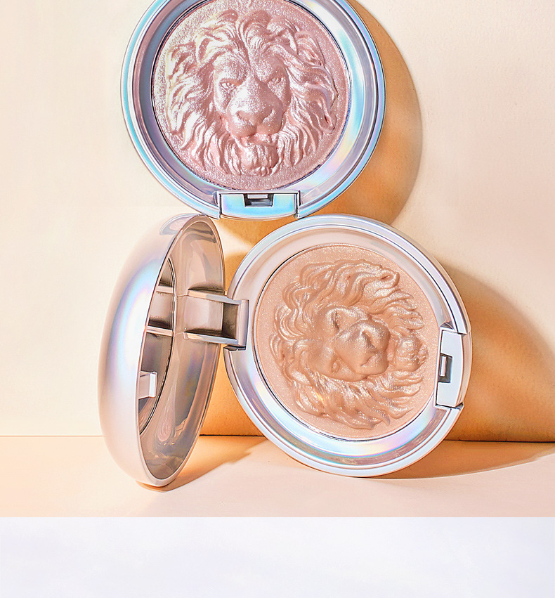 Original Painter Highlight Powder Glitter Brightening Natural Three-Dimensional Nose Shadow Side Shadow Relief Lion Ginger Highlight Contour Compact