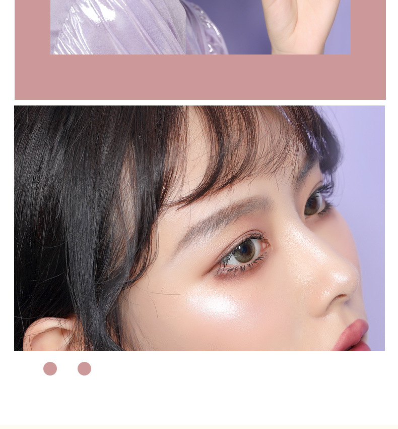 Original Painter Highlight Powder Glitter Brightening Natural Three-Dimensional Nose Shadow Side Shadow Relief Lion Ginger Highlight Contour Compact