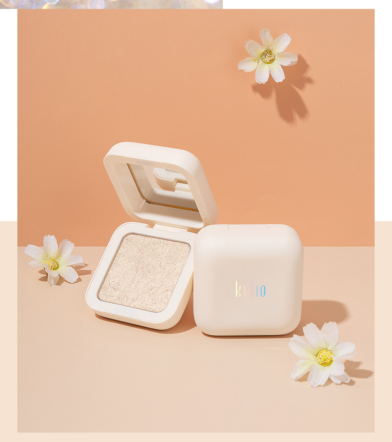 Klo2178 Kulio Starlight Diamond Shining Highlight Powder Light Feeling Brightening Skin Repair Three-Dimensional Clear Shiny Easy to Carry