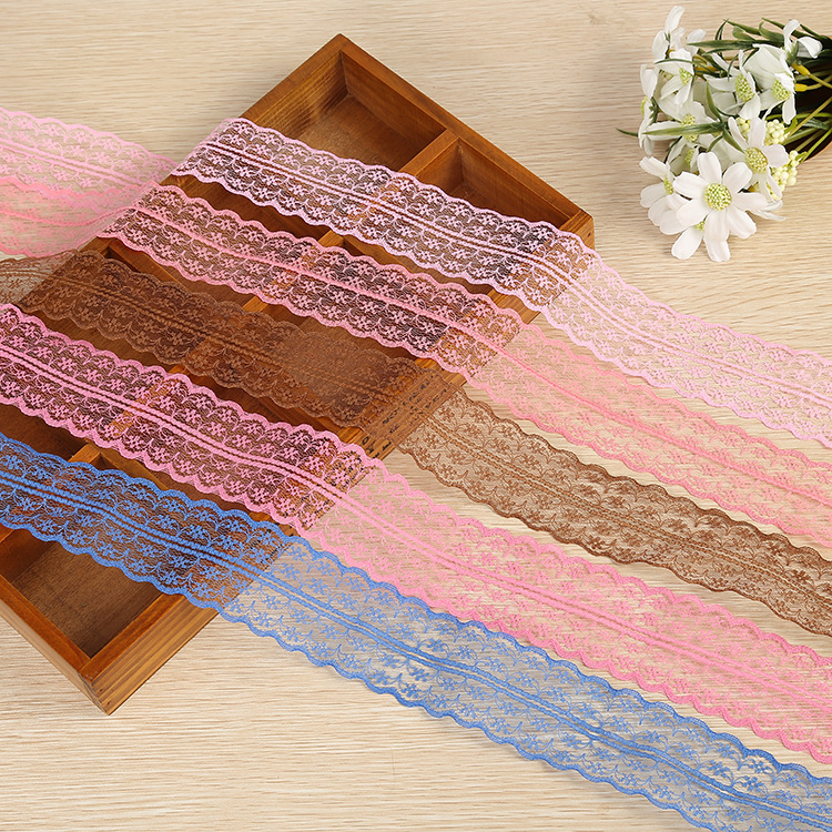 The factory supplies multi - color water - soluble as embroidery lace lace DIY hair decoration garment accessories customized wholesale