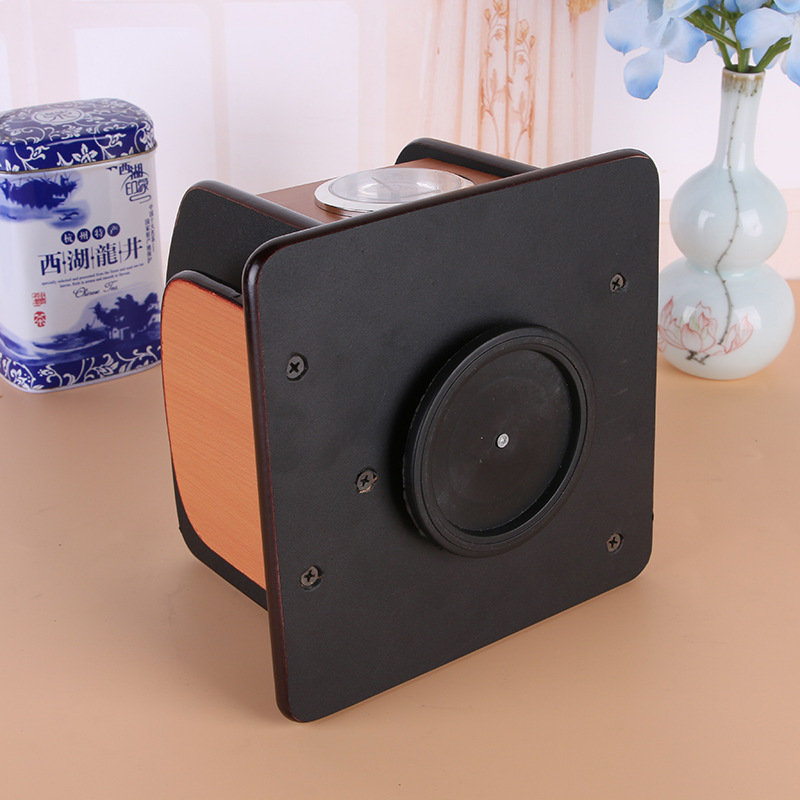 Supply High-Grade Wooden Multi-Functional Assemblage Zone Clock Storage Pencil Vase Decoration Creative Desktop Stationery Storage Box