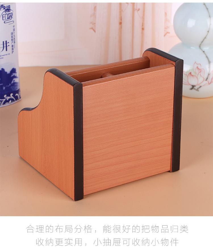 Supply High-Grade Wooden Multi-Functional Combination Multi-Grid Storage Pencil Vase Decoration Creative Desktop Stationery Storage Box Supply High-Grade Wooden Multi-Functional Combination Multi-Grid Storage Pencil Vase Decoration Creative Desktop Stationery Storage Box