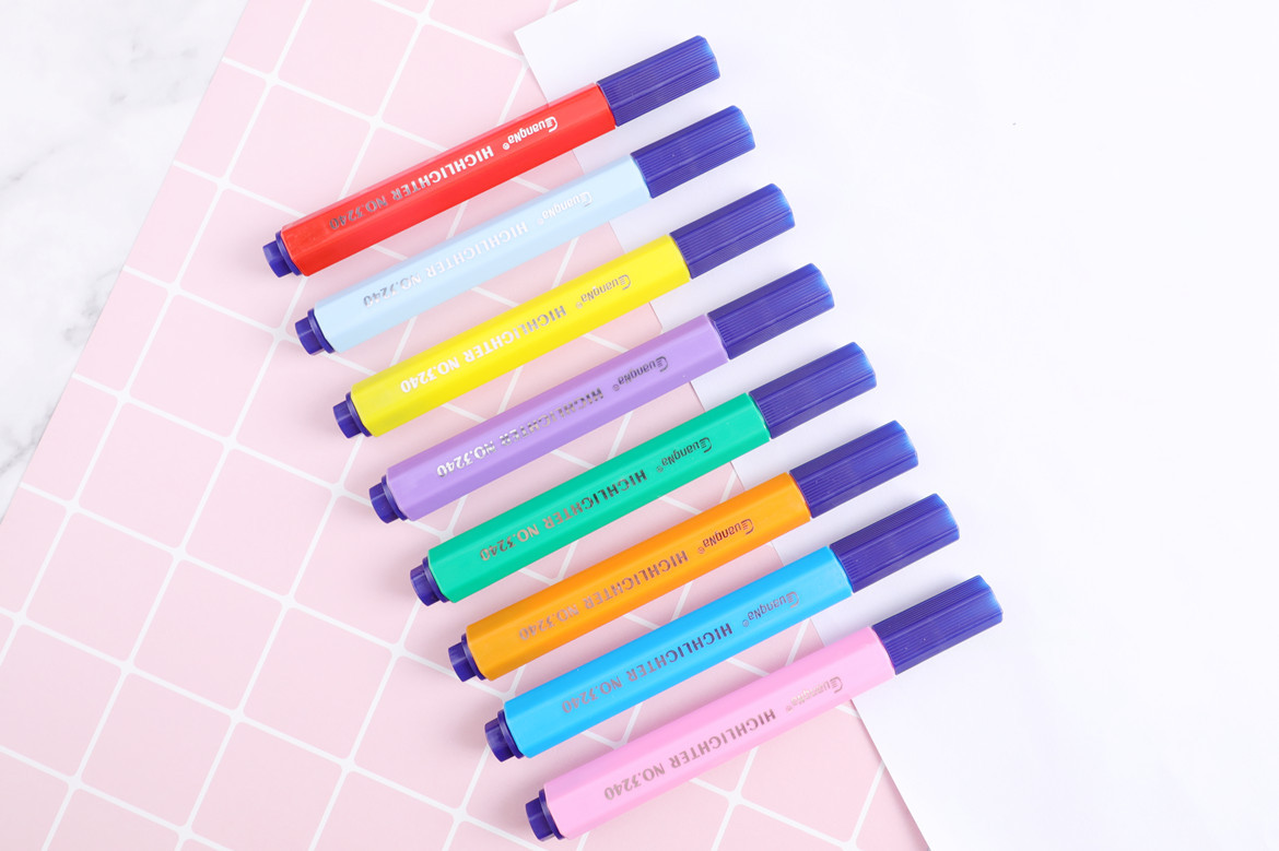 Wide range of 3240 color highlighters set for students with marker pens, candy color markers, flash pens, bold highlights