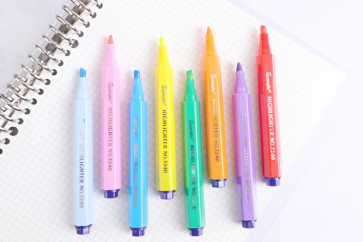 Wide range of 3240 color highlighters set for students with marker pens, candy color markers, flash pens, bold highlights