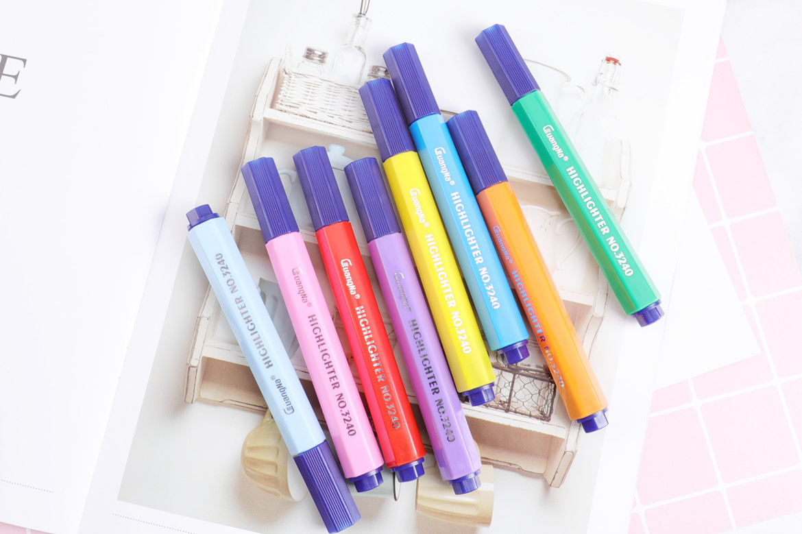 Wide range of 3240 color highlighters set for students with marker pens, candy color markers, flash pens, bold highlights