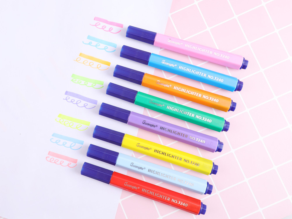 Wide range of 3240 color highlighters set for students with marker pens, candy color markers, flash pens, bold highlights