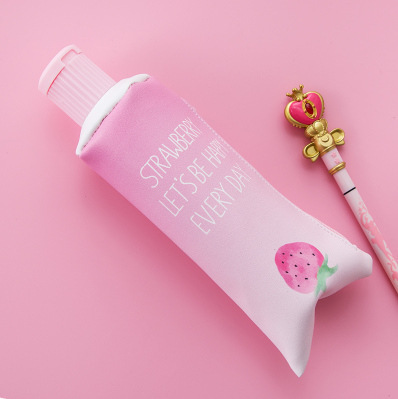 Douyin with web celebrity pencil box nb large capacity female students toothpaste pencil bag in Chesapeake express stationery supplies