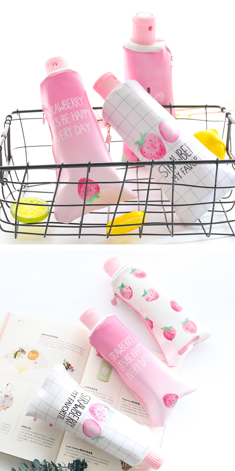 Douyin with web celebrity pencil box nb large capacity female students toothpaste pencil bag in Chesapeake express stationery supplies