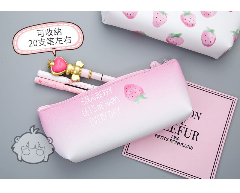 Douyin with web celebrity pencil box nb large capacity female students toothpaste pencil bag in Chesapeake express stationery supplies