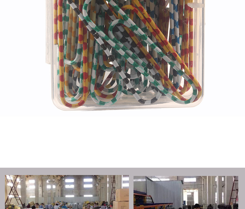Manufacturer direct shot silver nickel plated color paper clip 50 mm zebra print - metal paper clip material fixation needle