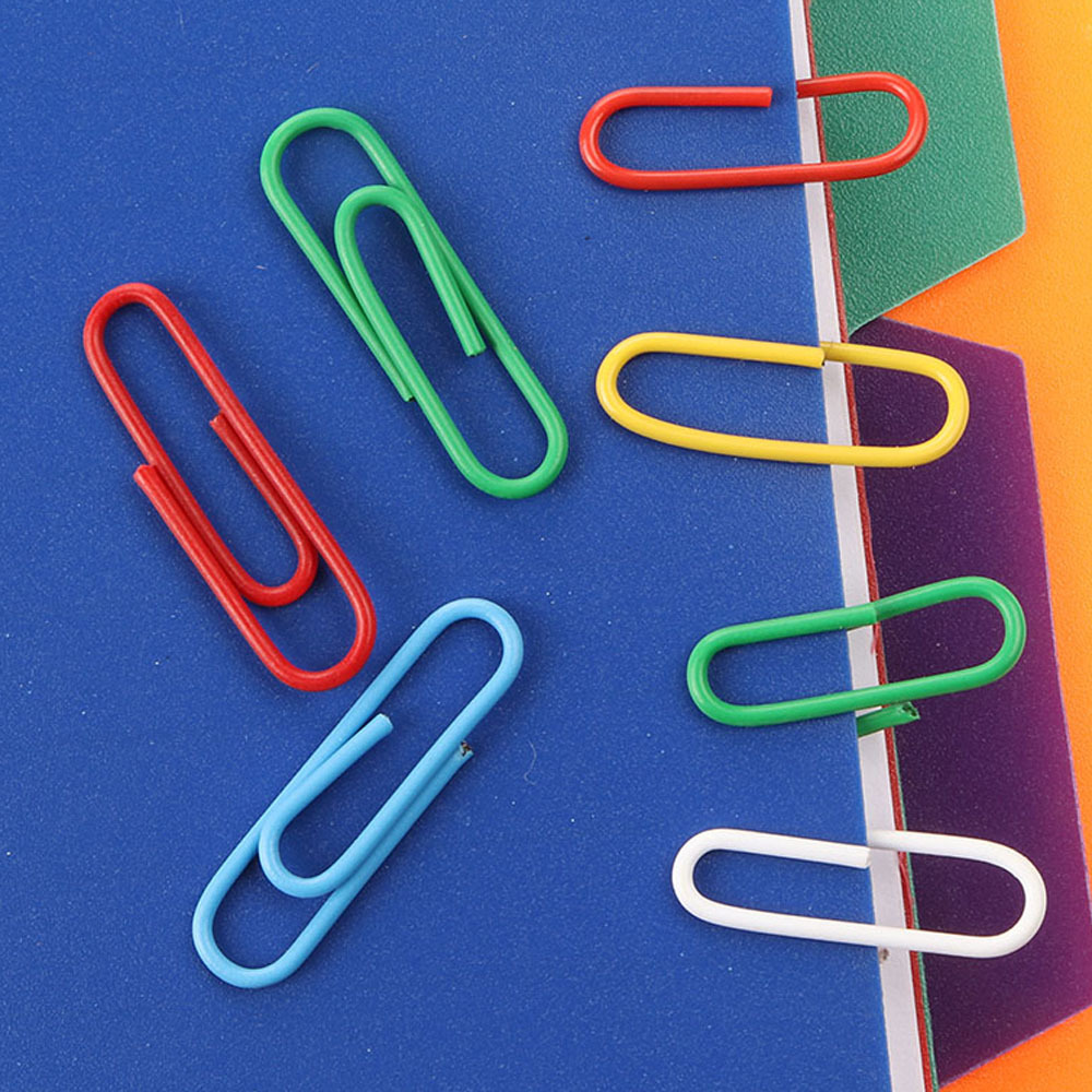 Manufacturer direct selling color plastic coated creative specially-shaped paper clip nickel-plated silver paper clip 28mm cross-border special supply Manufacturer direct selling color plastic coated creative specially-shaped paper clip nickel-plated silver paper clip 28mm cross-border special supply