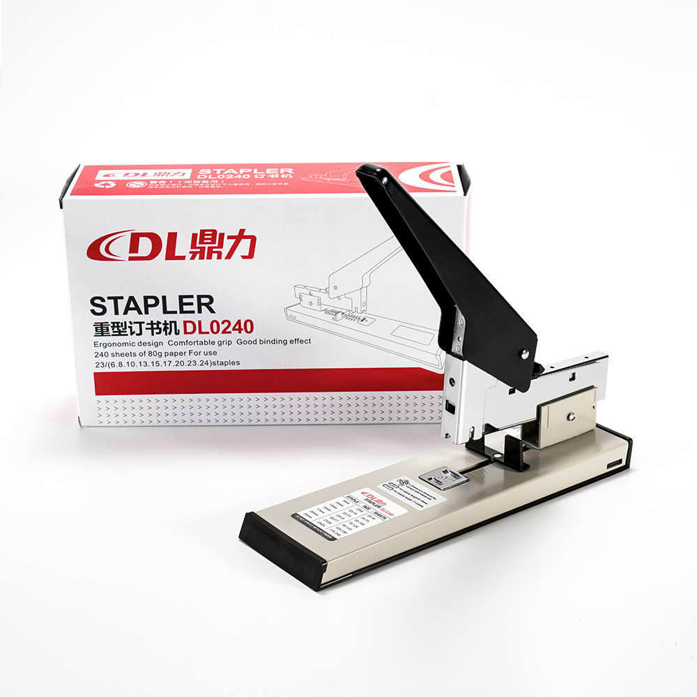 Heavy Duty Stapler Thick Binding Machine Order 240 Pages Nail Book Thickened Large Size Stapler Office Supplies Wholesale