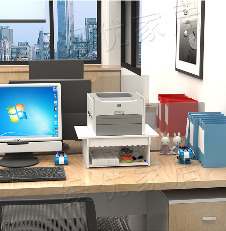 Printer Shelf Office Desktop needle Duplicator Multifunctional Double Layer support simple Household Storage Printer Shelf Office Desktop needle Duplicator Multifunctional Double Layer support simple Household Storage