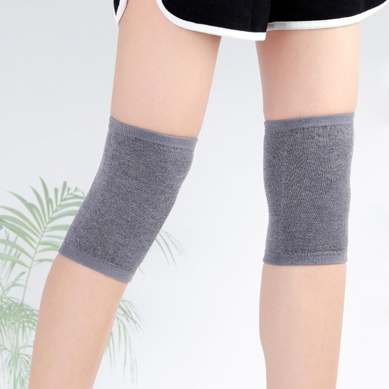 Kneecap Four Seasons Short Thin Air-Conditioned Room Old Cold Legs Men and Women Sports Invisible Knee Pad Joint Warm Cashmere Cover
