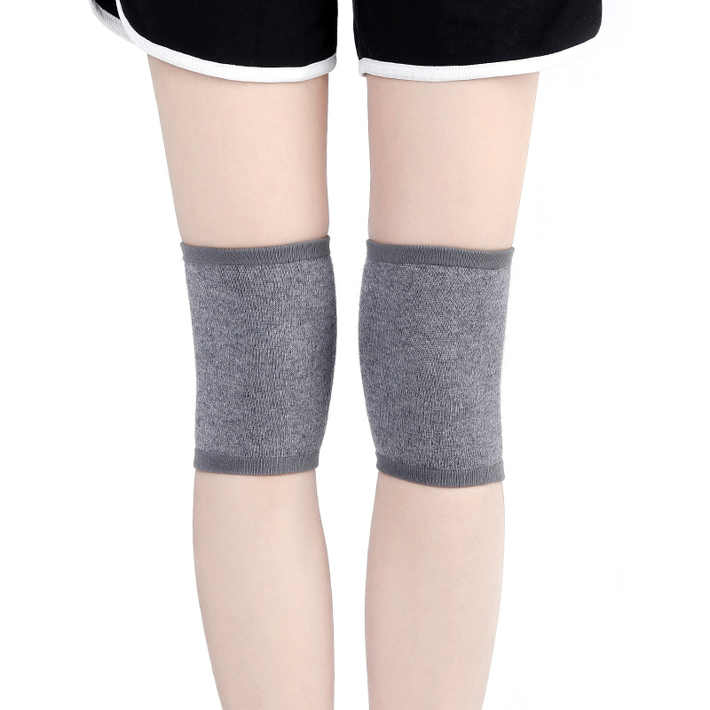 Kneecap Four Seasons Short Thin Air-Conditioned Room Old Cold Legs Men and Women Sports Invisible Knee Pad Joint Warm Cashmere Cover