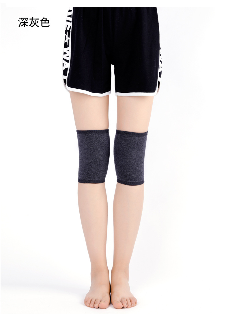 Kneecap Four Seasons Short Thin Air-Conditioned Room Old Cold Legs Men and Women Sports Invisible Knee Pad Joint Warm Cashmere Cover