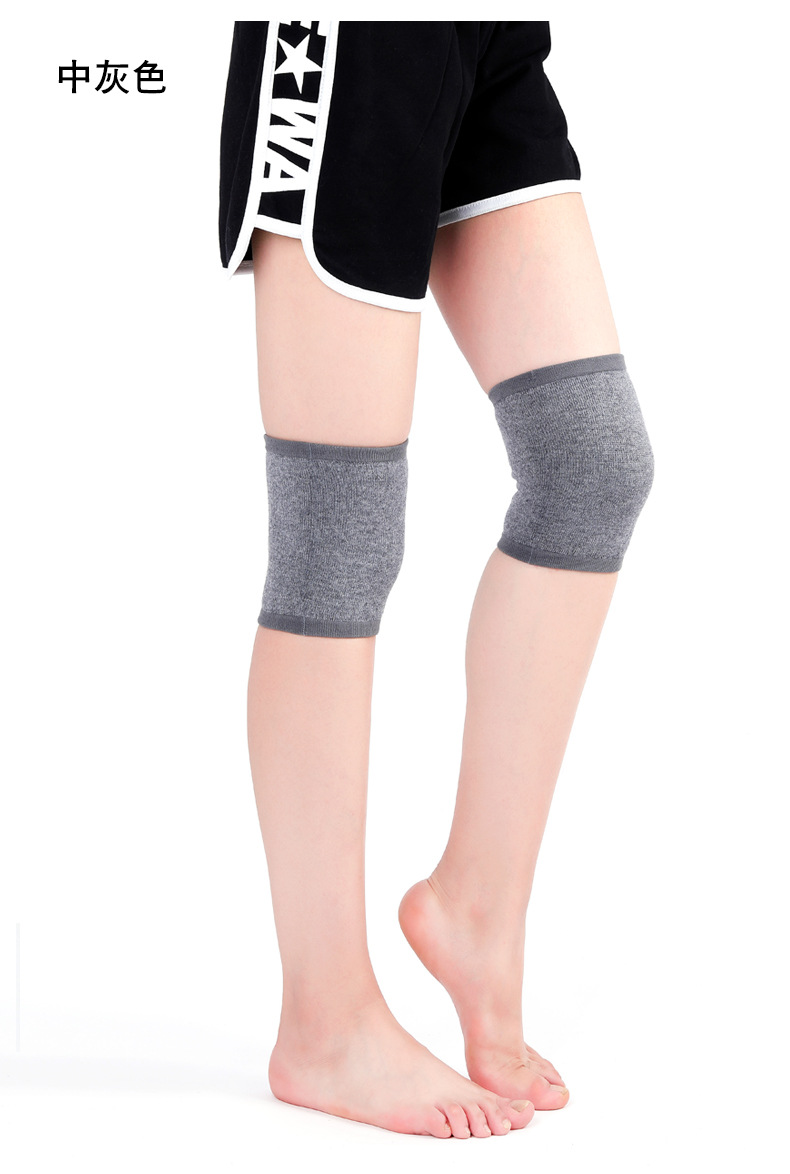 Kneecap Four Seasons Short Thin Air-Conditioned Room Old Cold Legs Men and Women Sports Invisible Knee Pad Joint Warm Cashmere Cover