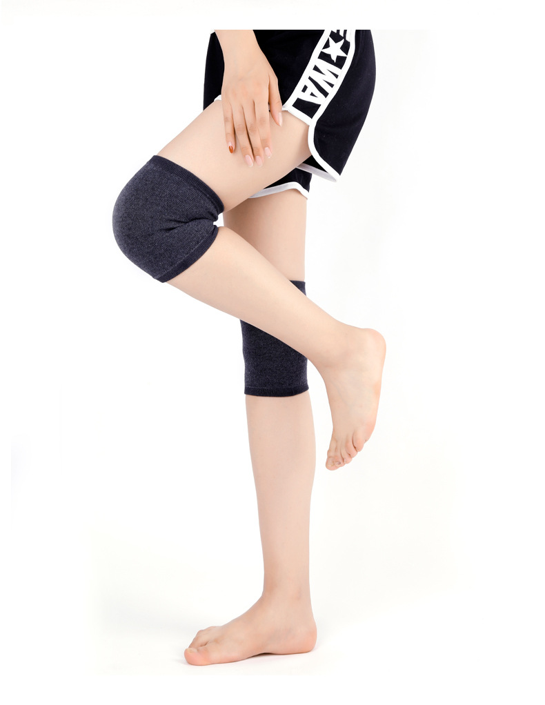 Kneecap Four Seasons Short Thin Air-Conditioned Room Old Cold Legs Men and Women Sports Invisible Knee Pad Joint Warm Cashmere Cover