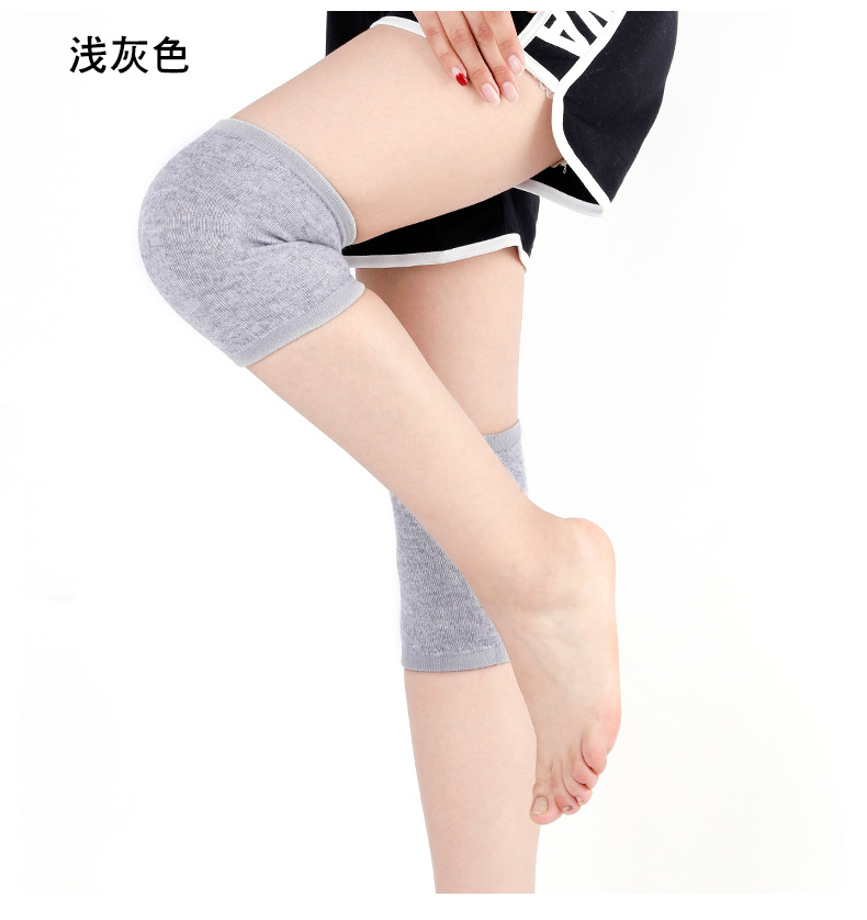 Kneecap Four Seasons Short Thin Air-Conditioned Room Old Cold Legs Men and Women Sports Invisible Knee Pad Joint Warm Cashmere Cover