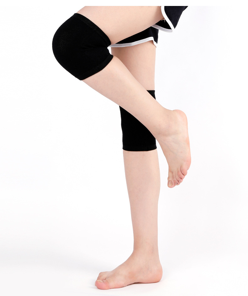 Kneecap Four Seasons Short Thin Air-Conditioned Room Old Cold Legs Men and Women Sports Invisible Knee Pad Joint Warm Cashmere Cover