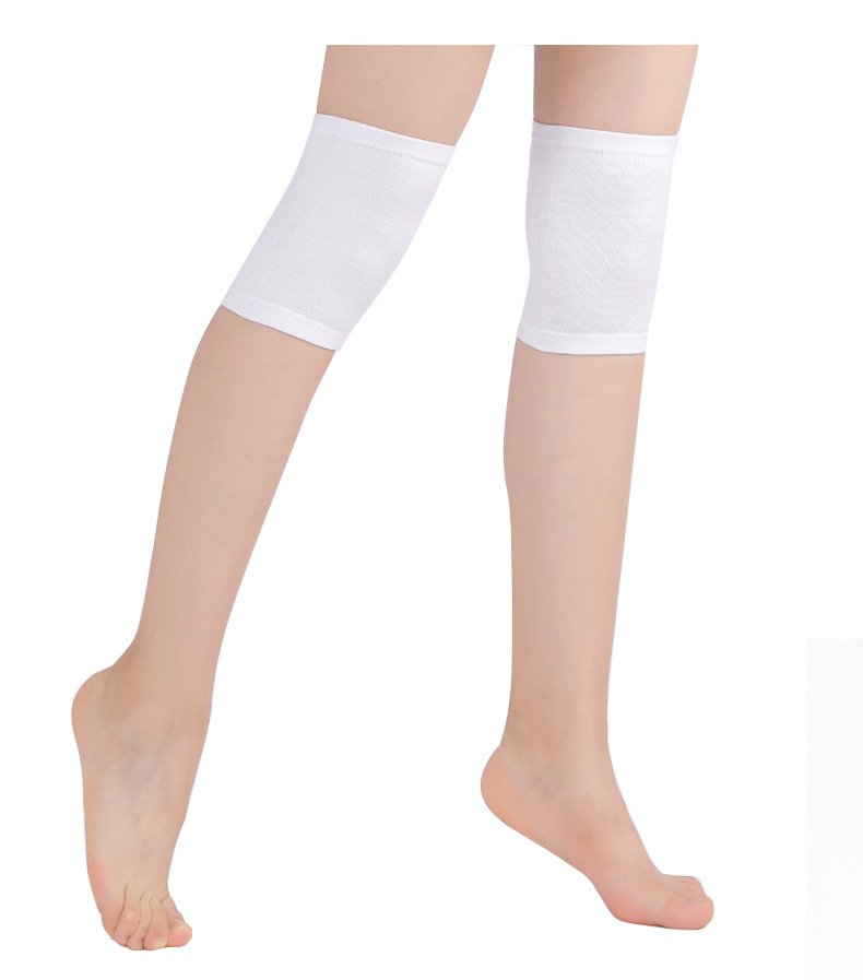 Kneecap Four Seasons Short Thin Air-Conditioned Room Old Cold Legs Men and Women Sports Invisible Knee Pad Joint Warm Cashmere Cover