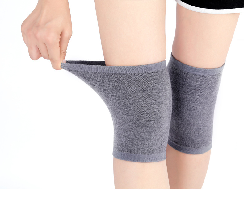 Kneecap Four Seasons Short Thin Air-Conditioned Room Old Cold Legs Men and Women Sports Invisible Knee Pad Joint Warm Cashmere Cover