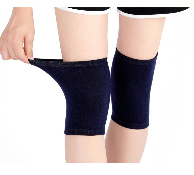 Kneecap Four Seasons Short Thin Air-Conditioned Room Old Cold Legs Men and Women Sports Invisible Knee Pad Joint Warm Cashmere Cover