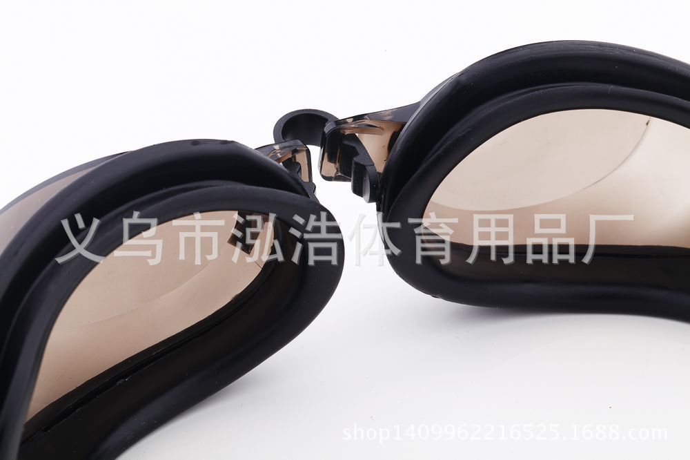 The thorough factory direct sale, high - grade silica gel children swimming goggles color waterproof eye protective swimming glasses supply wholesale