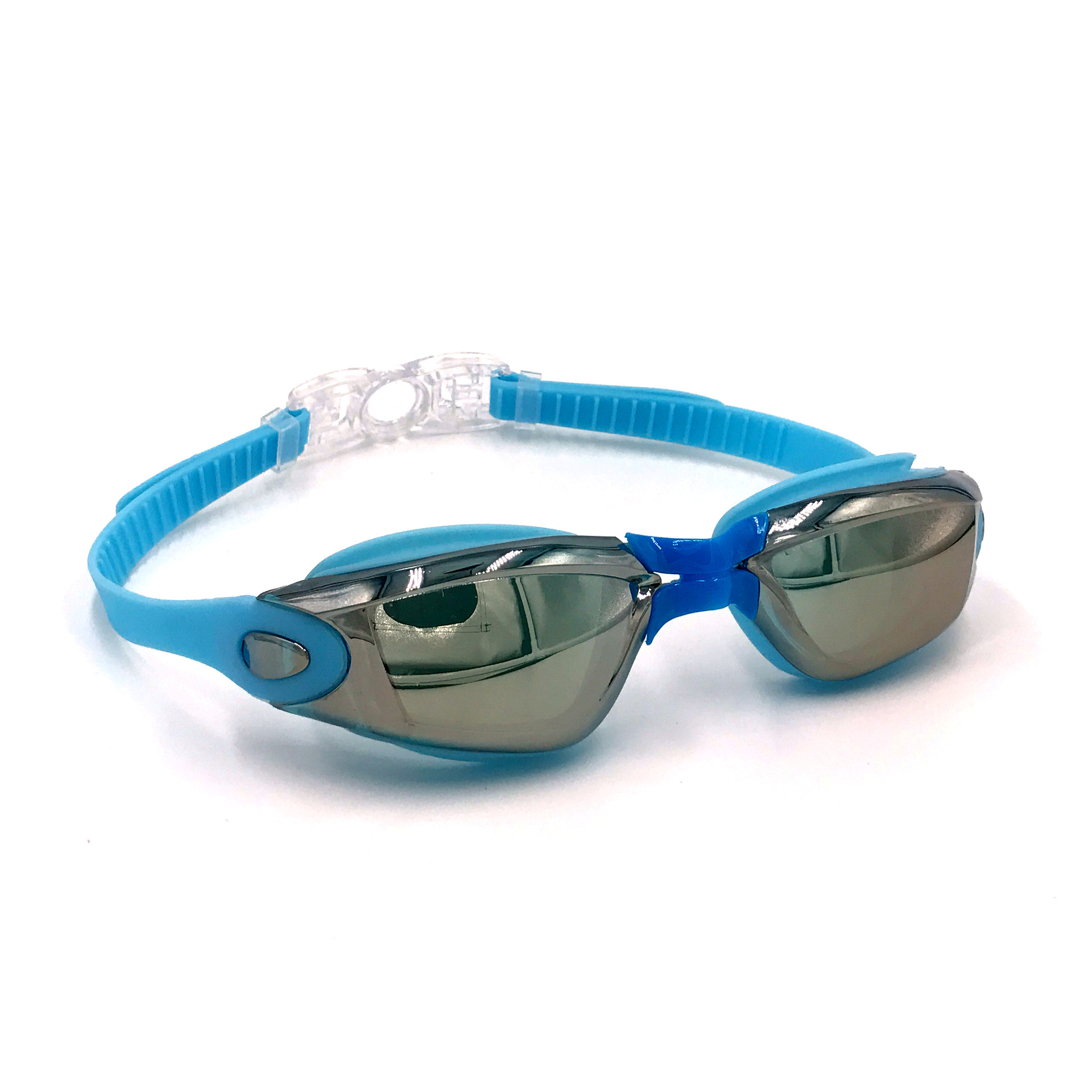 Large Frame Electroplating Goggles HD Waterproof Swimming Goggles Adult Swimming Glasses Adult Goggles Box Sports Equipment