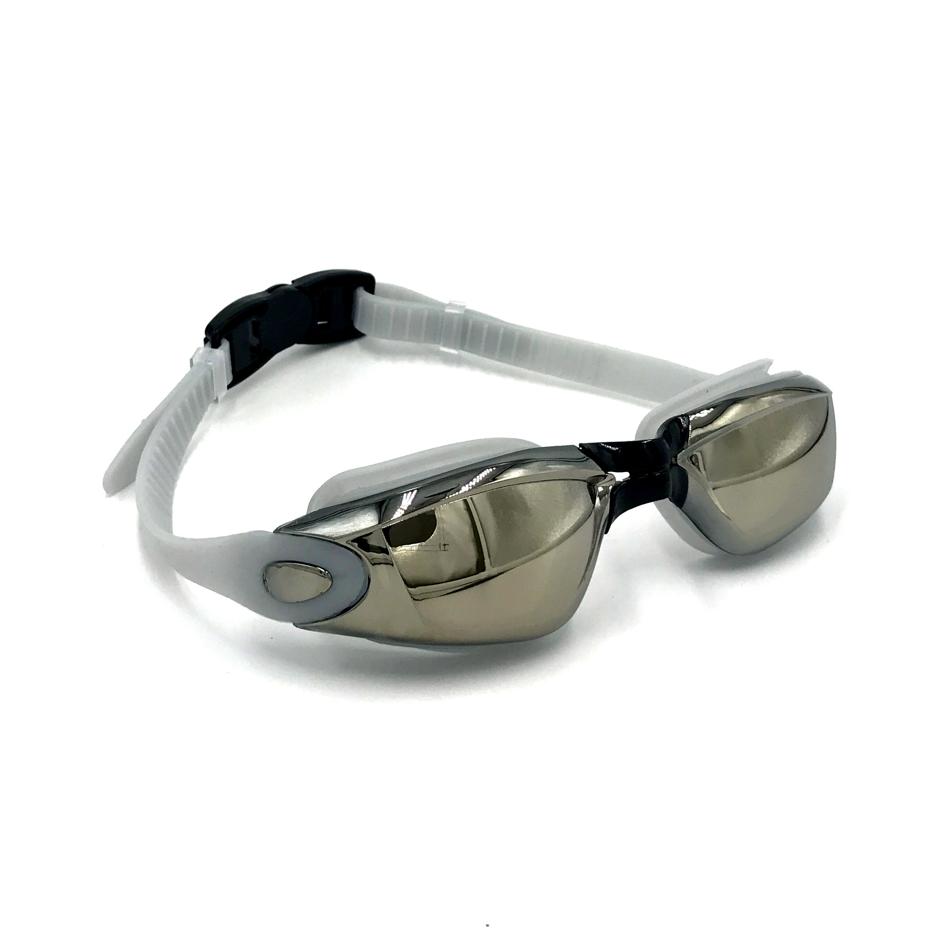 Large Frame Electroplating Goggles HD Waterproof Swimming Goggles Adult Swimming Glasses Adult Goggles Box Sports Equipment