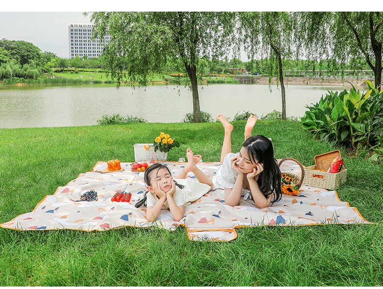 Collection Outdoor Picnic Mat Parent-Child Spring Outing Picnic Blanket Thickened Oxford Cloth Moisture Proof Pad Picnic Tent Floor Mat Portable Collection Outdoor Picnic Mat Parent-Child Spring Outing Picnic Blanket Thickened Oxford Cloth Moisture Proof Pad Picnic Tent Floor Mat Portable
