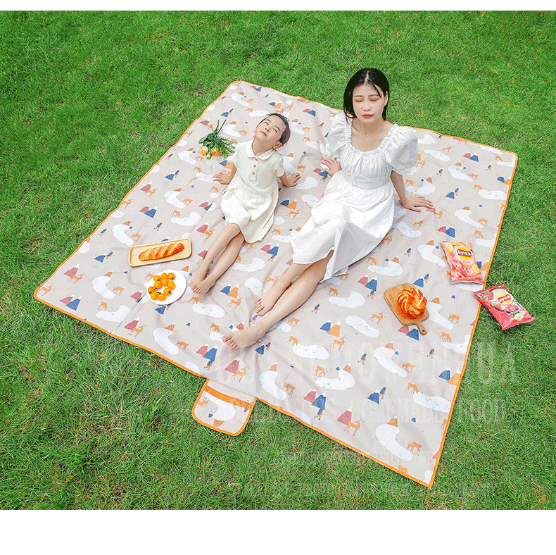 Collection Outdoor Picnic Mat Parent-Child Spring Outing Picnic Blanket Thickened Oxford Cloth Moisture Proof Pad Picnic Tent Floor Mat Portable Collection Outdoor Picnic Mat Parent-Child Spring Outing Picnic Blanket Thickened Oxford Cloth Moisture Proof Pad Picnic Tent Floor Mat Portable