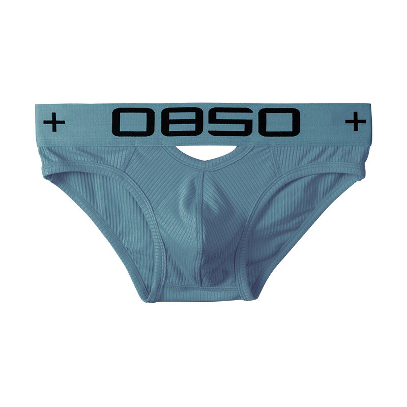 Boys Cotton Briefs EBay Men&#039;s Bag Low Waist Solid Color Breathable Hip Lifting European and American Men Sexy Panties