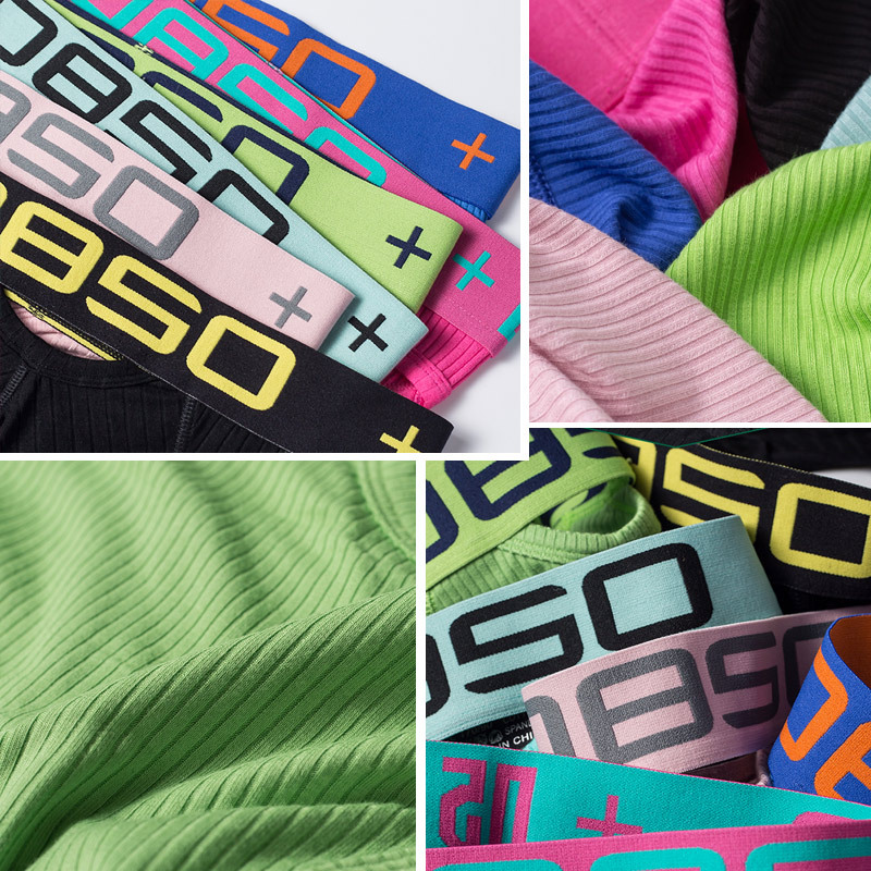Boys Cotton Briefs EBay Men&#039;s Bag Low Waist Solid Color Breathable Hip Lifting European and American Men Sexy Panties