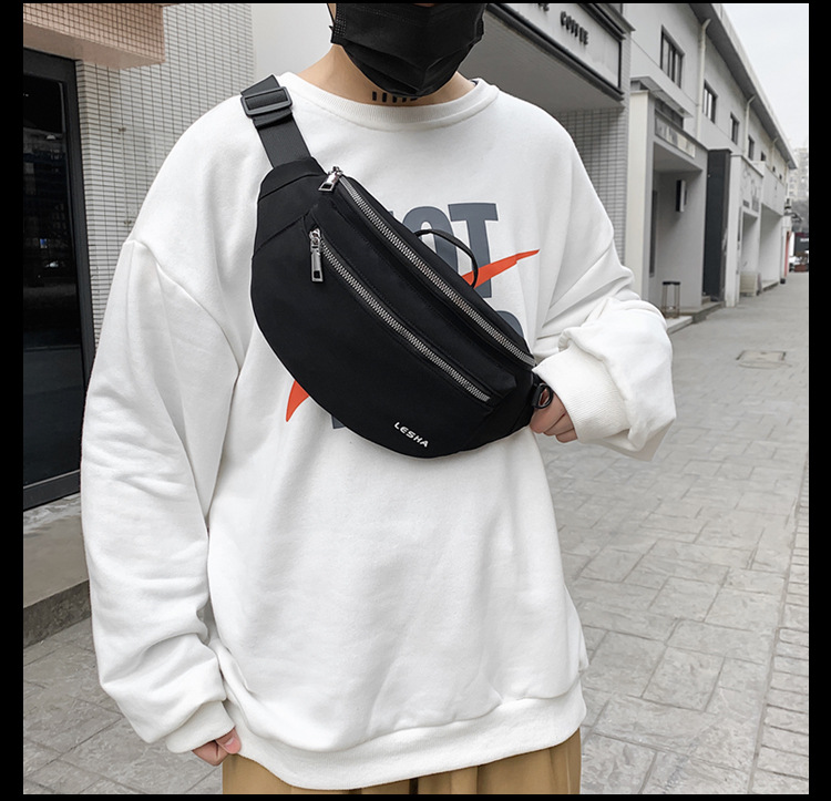 Men's Versatile Casual Chest Bag Simple Ins Waist Bag Japanese Style Small Shoulder Bag for Women Trendy OneShoulder Bag Men's Versatile Casual Chest Bag Simple Ins Waist Bag Japanese Style Small Shoulder Bag for Women Trendy OneShoulder Bag