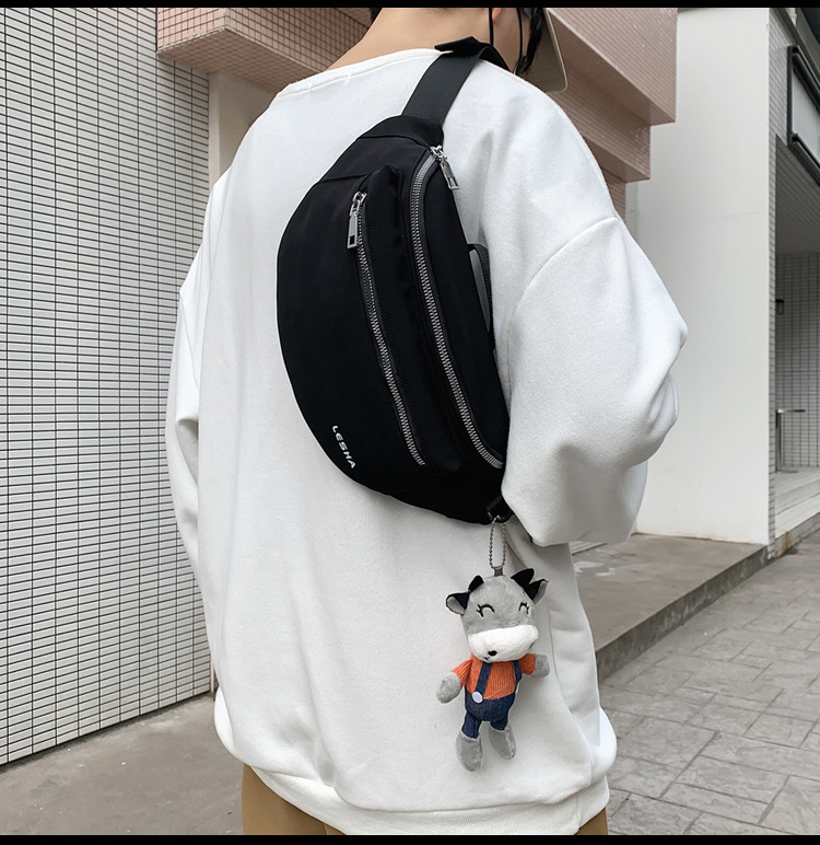 Men's Versatile Casual Chest Bag Simple Ins Waist Bag Japanese Style Small Shoulder Bag for Women Trendy OneShoulder Bag Men's Versatile Casual Chest Bag Simple Ins Waist Bag Japanese Style Small Shoulder Bag for Women Trendy OneShoulder Bag