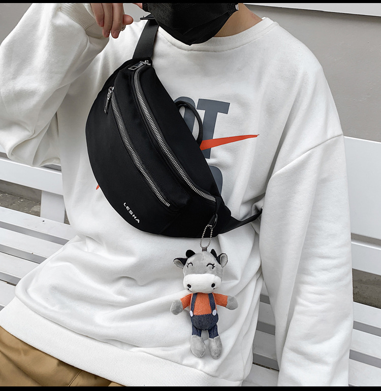 Men's Versatile Casual Chest Bag Simple Ins Waist Bag Japanese Style Small Shoulder Bag for Women Trendy OneShoulder Bag Men's Versatile Casual Chest Bag Simple Ins Waist Bag Japanese Style Small Shoulder Bag for Women Trendy OneShoulder Bag