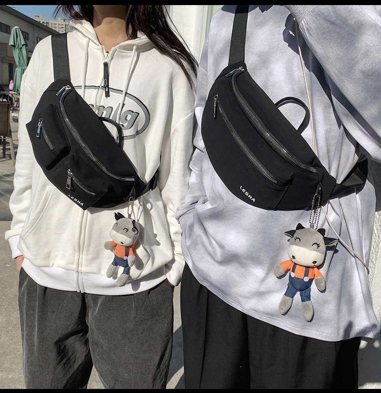 Men's Versatile Casual Chest Bag Simple Ins Waist Bag Japanese Style Small Shoulder Bag for Women Trendy OneShoulder Bag Men's Versatile Casual Chest Bag Simple Ins Waist Bag Japanese Style Small Shoulder Bag for Women Trendy OneShoulder Bag