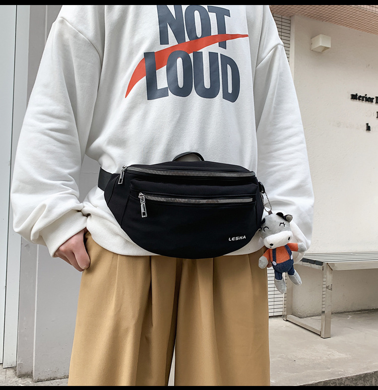 Men's Versatile Casual Chest Bag Simple Ins Waist Bag Japanese Style Small Shoulder Bag for Women Trendy OneShoulder Bag Men's Versatile Casual Chest Bag Simple Ins Waist Bag Japanese Style Small Shoulder Bag for Women Trendy OneShoulder Bag
