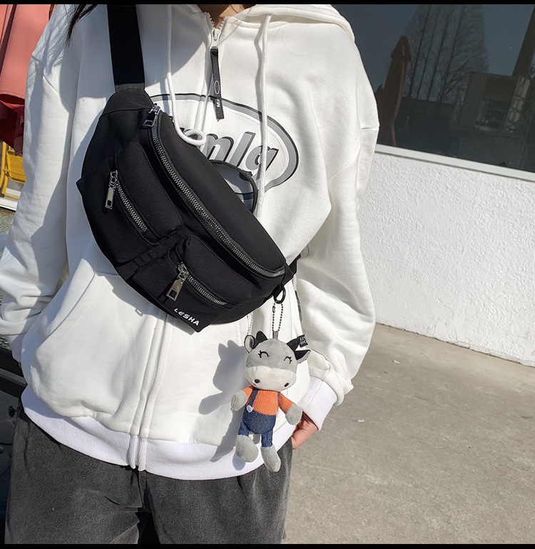 Men's Versatile Casual Chest Bag Simple Ins Waist Bag Japanese Style Small Shoulder Bag for Women Trendy OneShoulder Bag Men's Versatile Casual Chest Bag Simple Ins Waist Bag Japanese Style Small Shoulder Bag for Women Trendy OneShoulder Bag