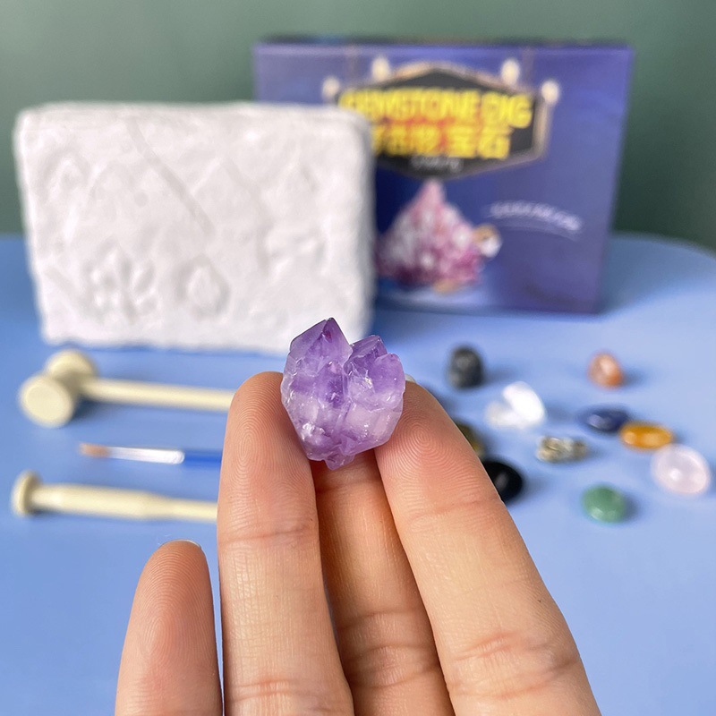 Archaeological Excavation Ore Happy Treasure Hunting Archaeological Natural Ore Excavation Archaeological 12 Natural Ore Gift Box