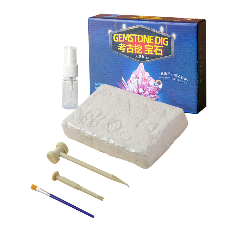 Archaeological Excavation Ore Happy Treasure Hunting Archaeological Natural Ore Excavation Archaeological 12 Natural Ore Gift Box