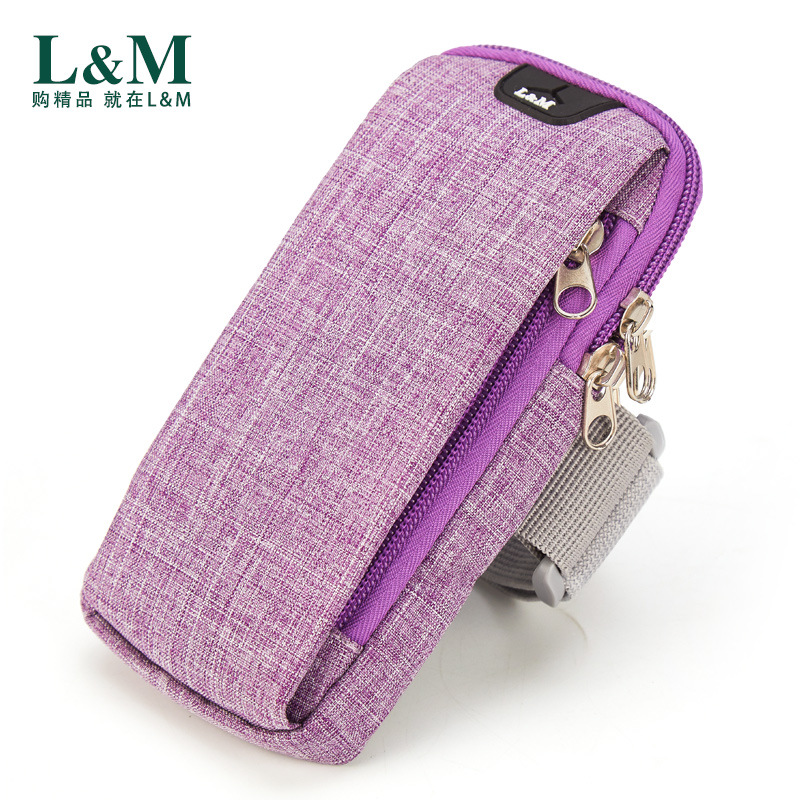 Phone Arm Bag Men&#039;s and Women&#039;s Fitness iPhone Exercise Wrist Bag Breathable Mobile Phone Universal Arm Sleeve Whole