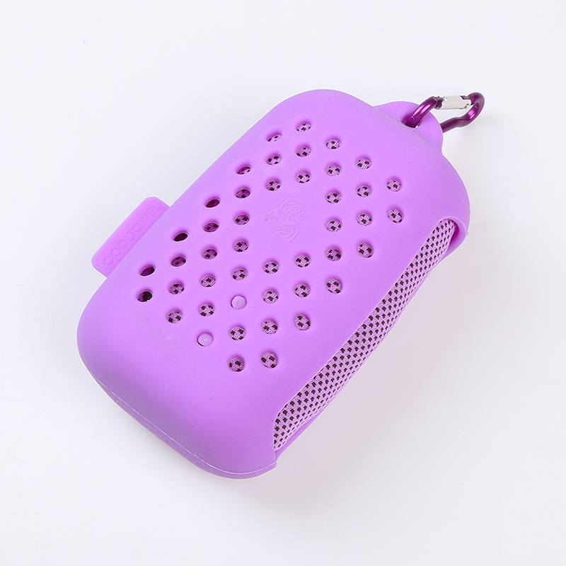 Lina Xiongfeng Ice-Cold Towel Cold Sense Sports Towel Quick-Cooling Towel Silicone Packaging Silicone Case Cool Feeling Iced Towel