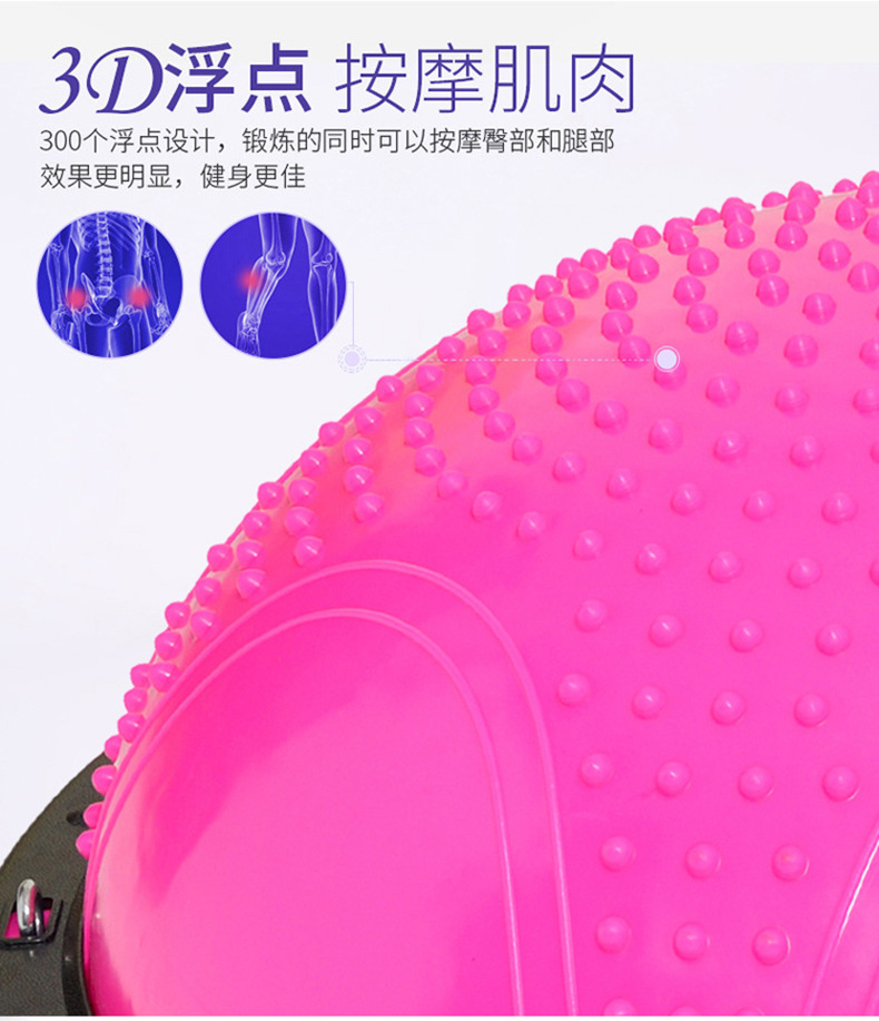Fitness Wave Velocity Ball Factory Can Inspect Factory Thickened Yoga Ball Five-Star Semicircle Ball Balance Ball Fitness Ball