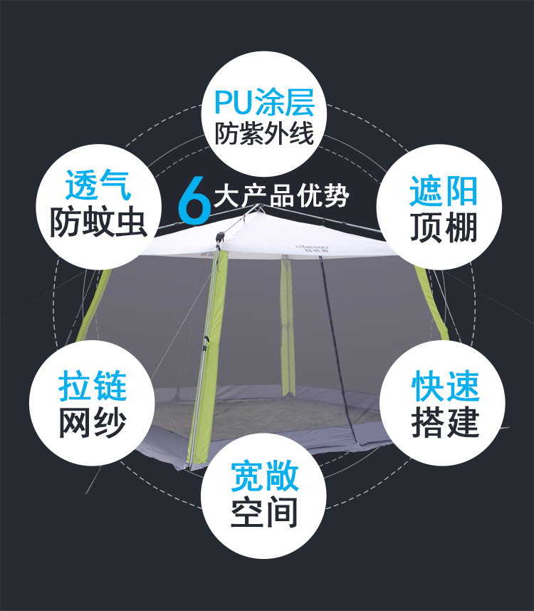 Outdoor Quickly Open Sunshade Barbecue Self-Driving Travel Sun-Proof Beach Multi-Person Canopy Rain-Proof Mosquito-Proof Automatic Pergola Tent Outdoor Quickly Open Sunshade Barbecue Self-Driving Travel Sun-Proof Beach Multi-Person Canopy Rain-Proof Mosquito-Proof Automatic Pergola Tent