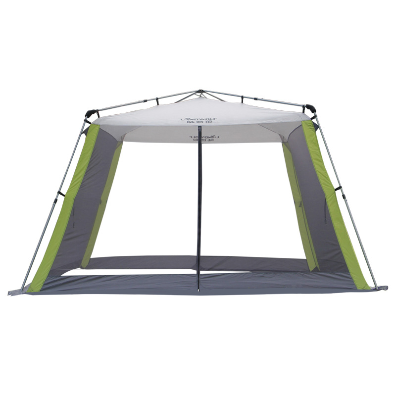 Outdoor Quickly Open Sunshade Barbecue Self-Driving Travel Sun-Proof Beach Multi-Person Canopy Rain-Proof Mosquito-Proof Automatic Pergola Tent