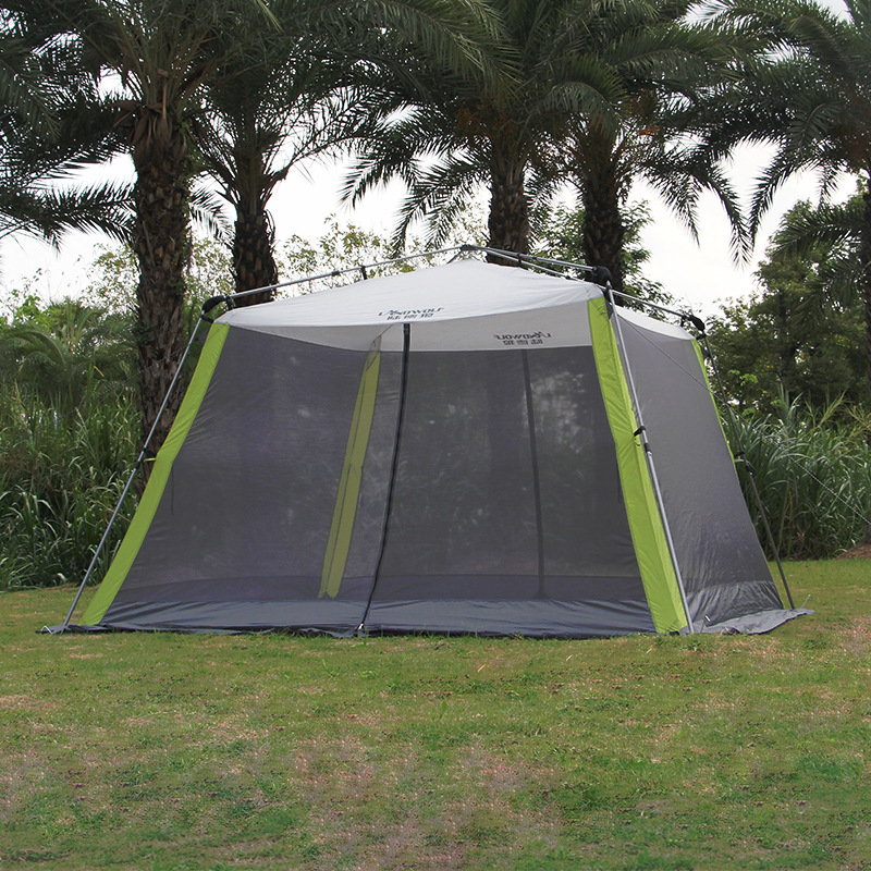 Outdoor Quickly Open Sunshade Barbecue Self-Driving Travel Sun-Proof Beach Multi-Person Canopy Rain-Proof Mosquito-Proof Automatic Pergola Tent