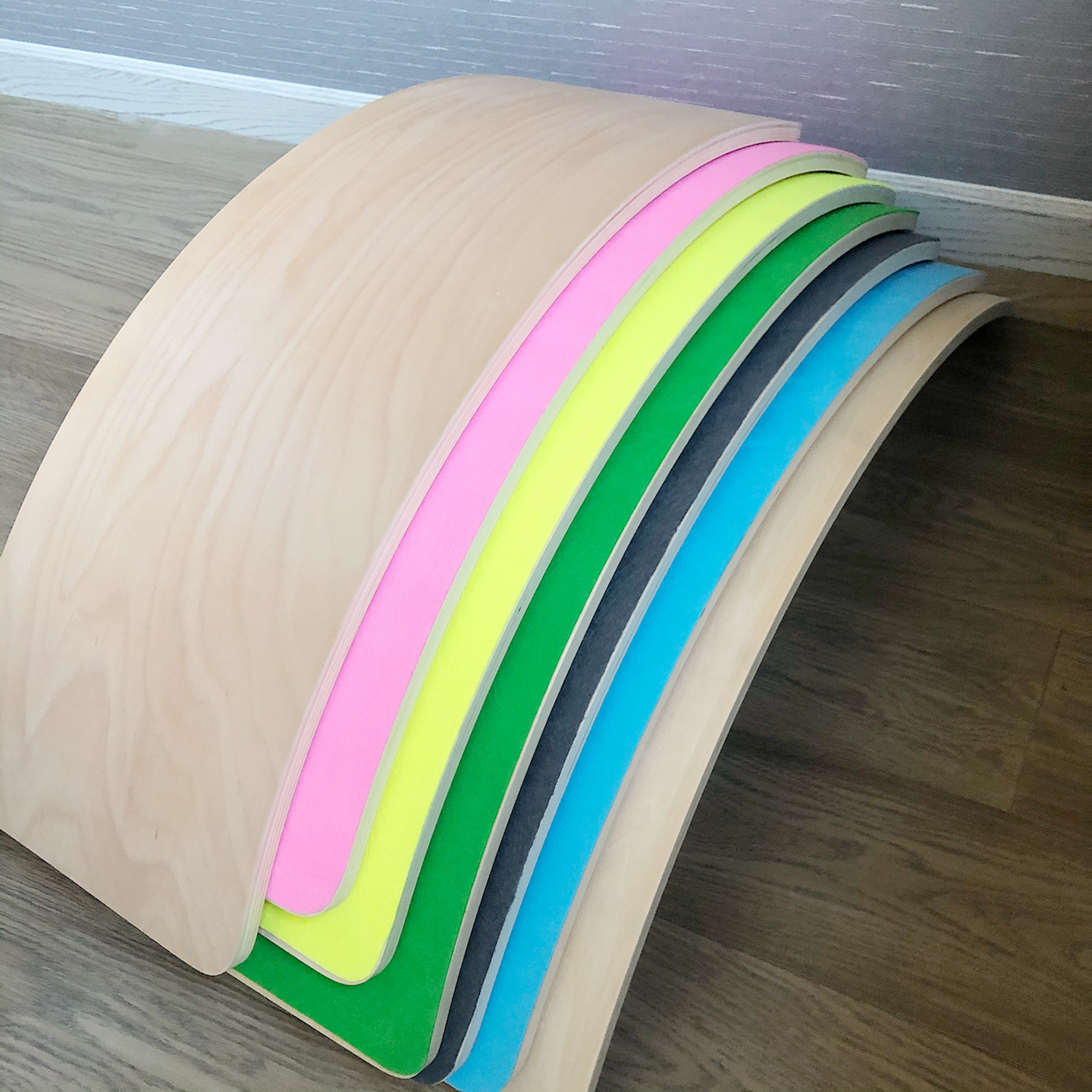 Children&#039;s Curved Board Balance Beam Seesaw Toys Ins Nordic Indoor Early Education Educational Sensory Training Wooden Toys