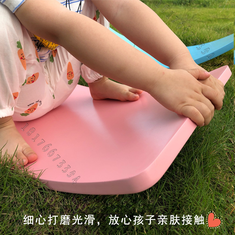 Children&#039;s Educational Sense Training Seesaw Kindergarten Sports Game Wooden Balance Board Yoga Balance Practice Board
